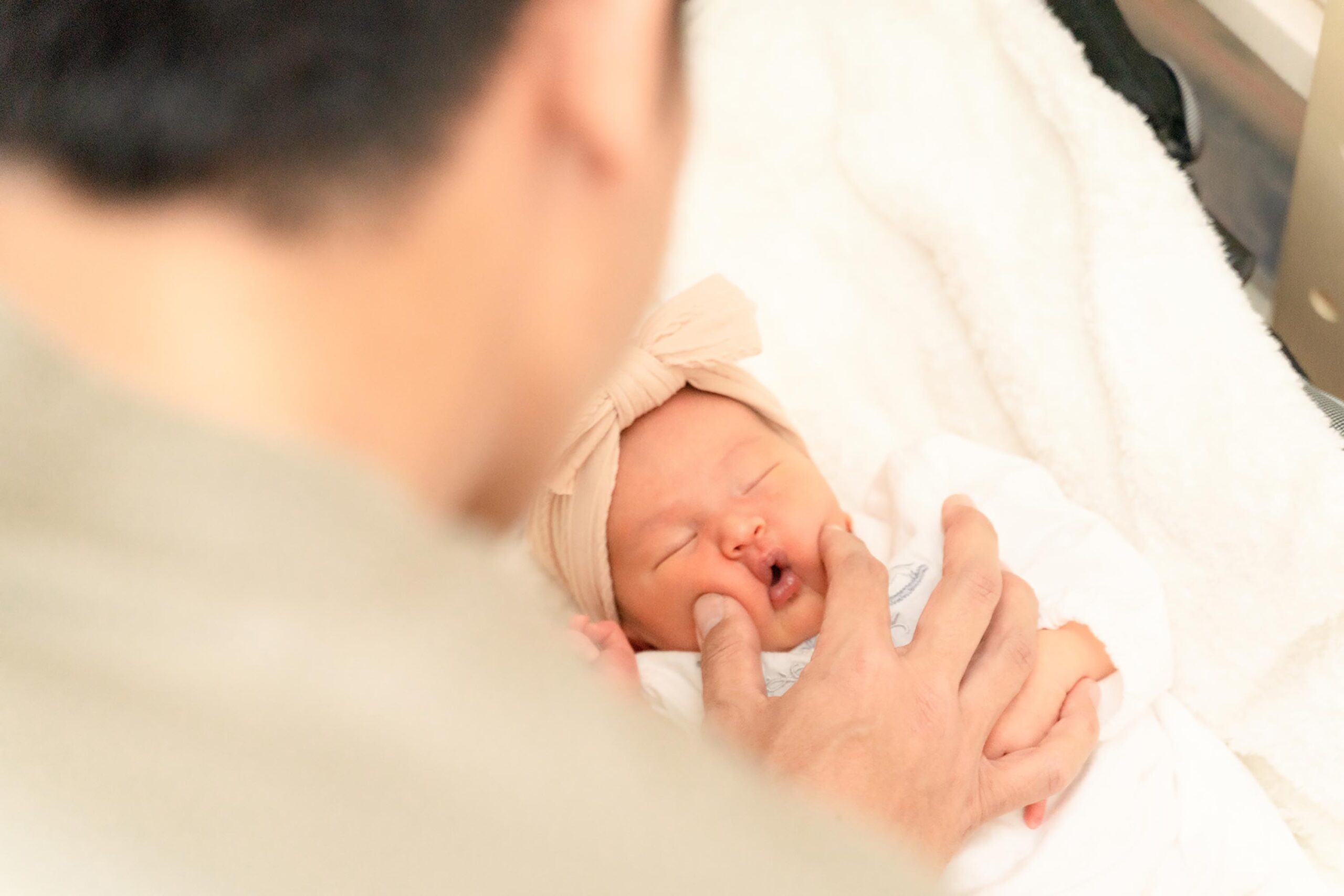 ニューボーンフォトの裏舞台