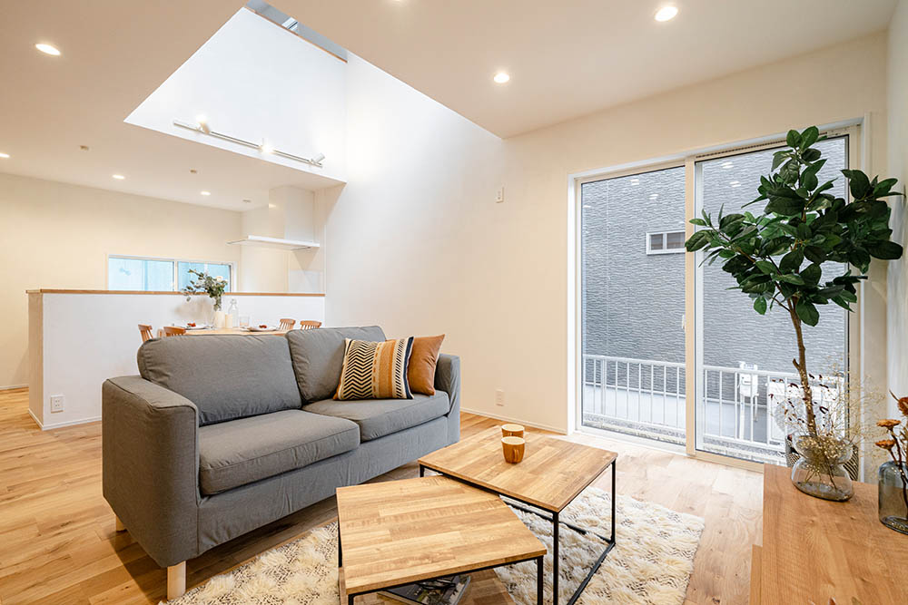 滋賀県のモデルハウス撮影_リビング