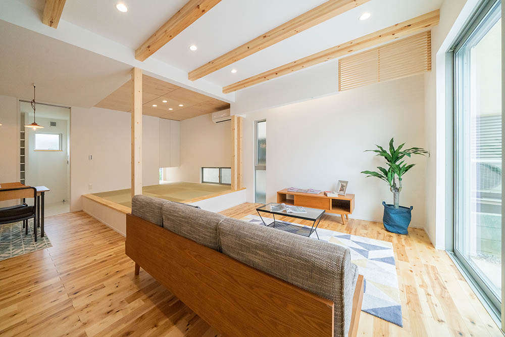 滋賀 モデルハウス撮影 リビング