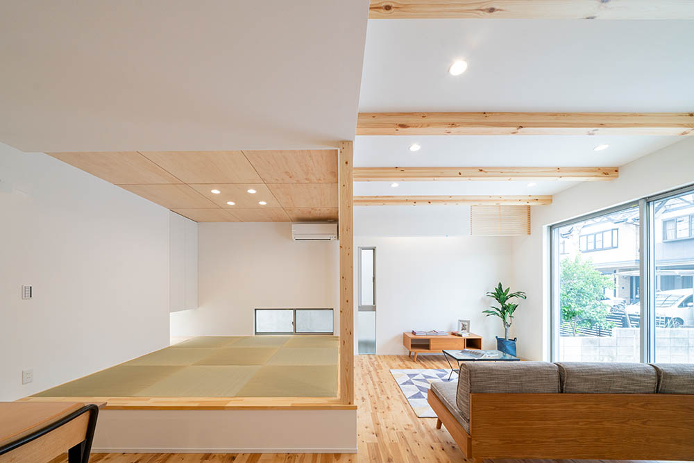 滋賀 モデルハウス撮影 リビング