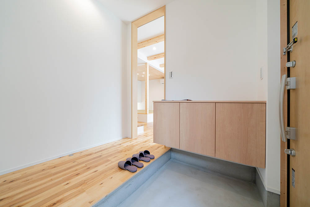 滋賀 モデルハウス撮影 玄関