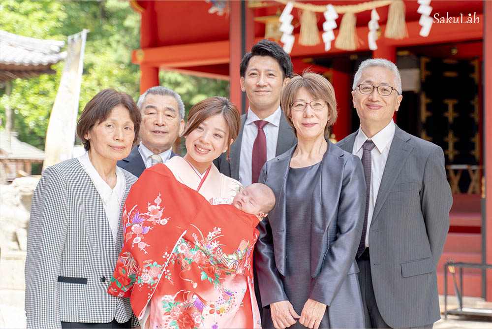 お宮参りならSakuLabへお任せください