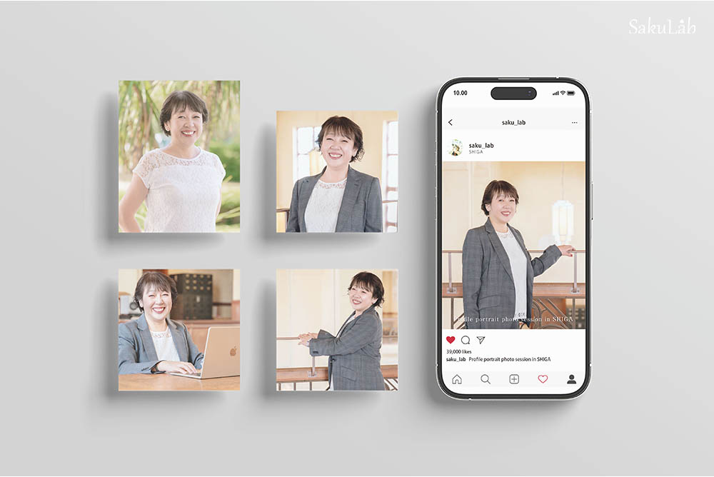 滋賀京都でプロフィール写真ならSakuLabへお任せ！