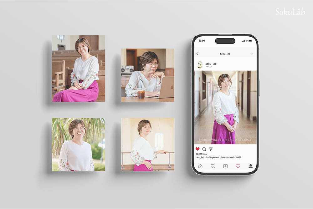 滋賀京都でプロフィール写真ならSakuLabへお任せ！